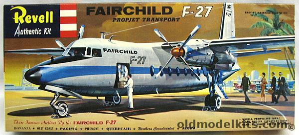 Revell 1/94 Fairchild F-27 (F27) 'S' Kit, H297-98 plastic model kit